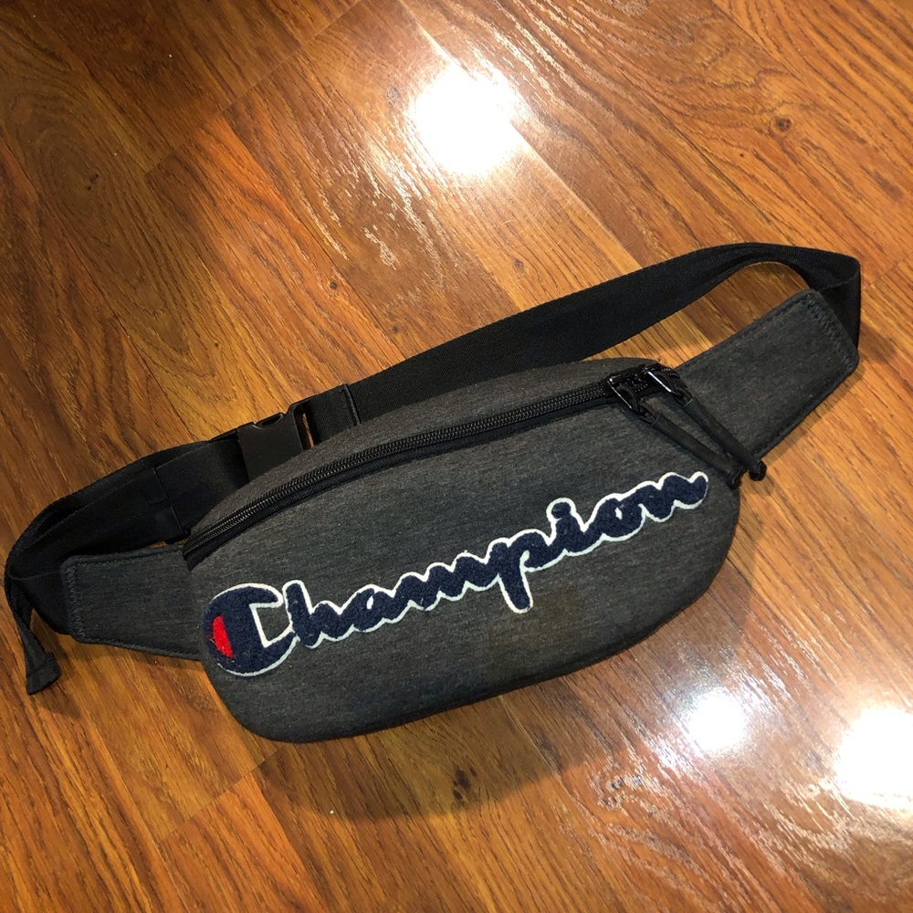Champion Black Waist Bag